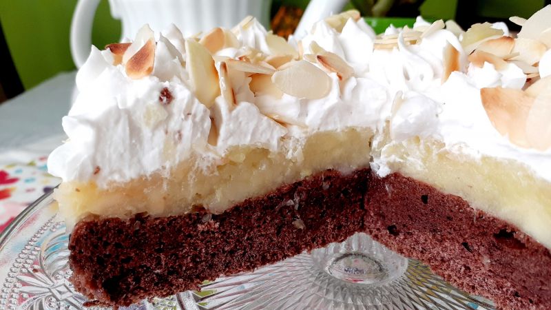 Torcik jabłkowo-kokosowy w wersji light