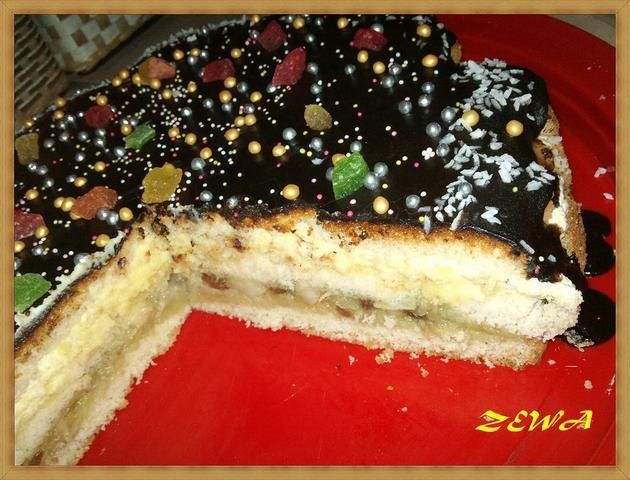 Torcik karpatkowo jabłkowy