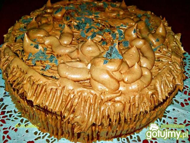 Torcik kawowo czekoladowy Torcik kawowo czekoladowy