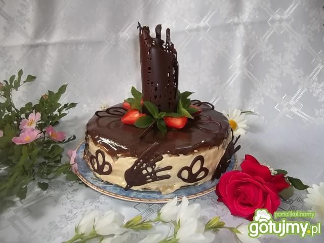 Torcik kawowo-serowy Torcik kawowo-serowy