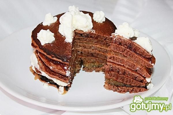 Torcik naleśnikowy o smaku czekolady Torcik naleśnikowy o smaku czekolady