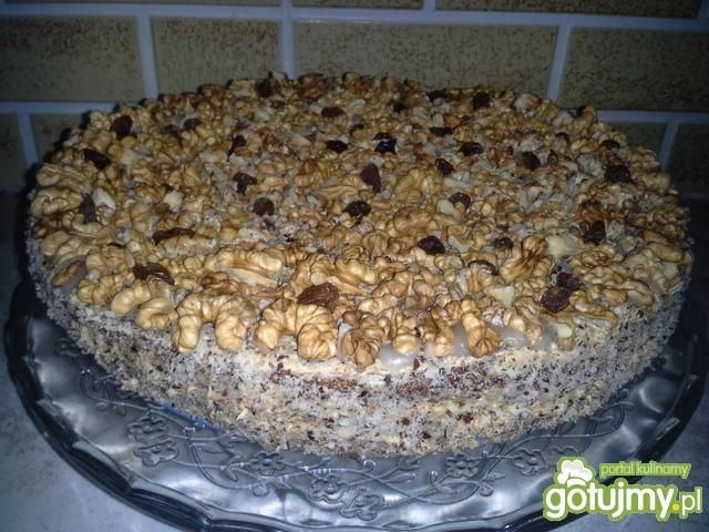 Torcik orzechowy 2
