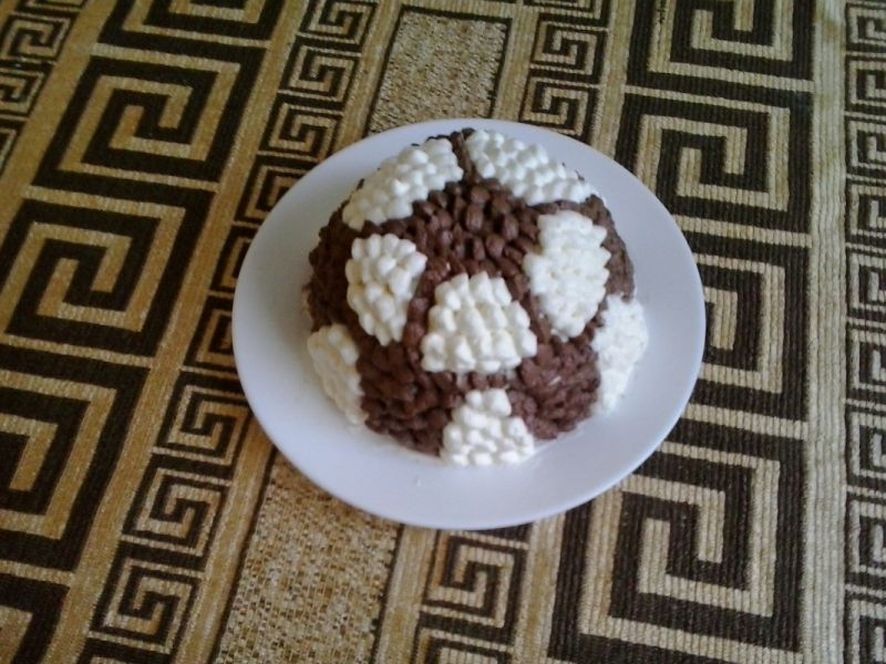 Torcik piłka - dla dużego i małego fana Torcik piłka - dla dużego i małego fana