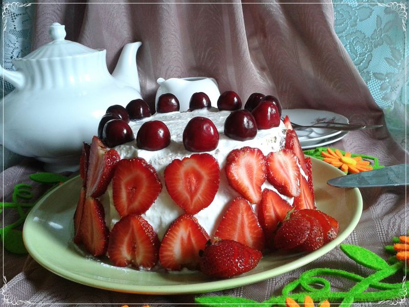 Torcik serowy w wersji light Torcik serowy w wersji light