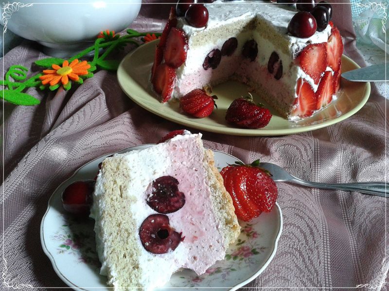 Torcik serowy w wersji light Torcik serowy w wersji light