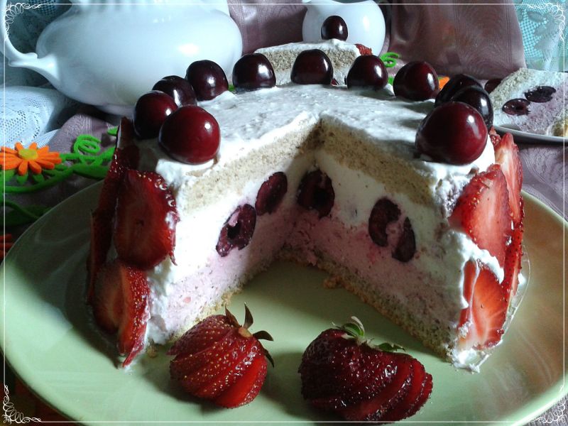 Torcik serowy w wersji light Torcik serowy w wersji light