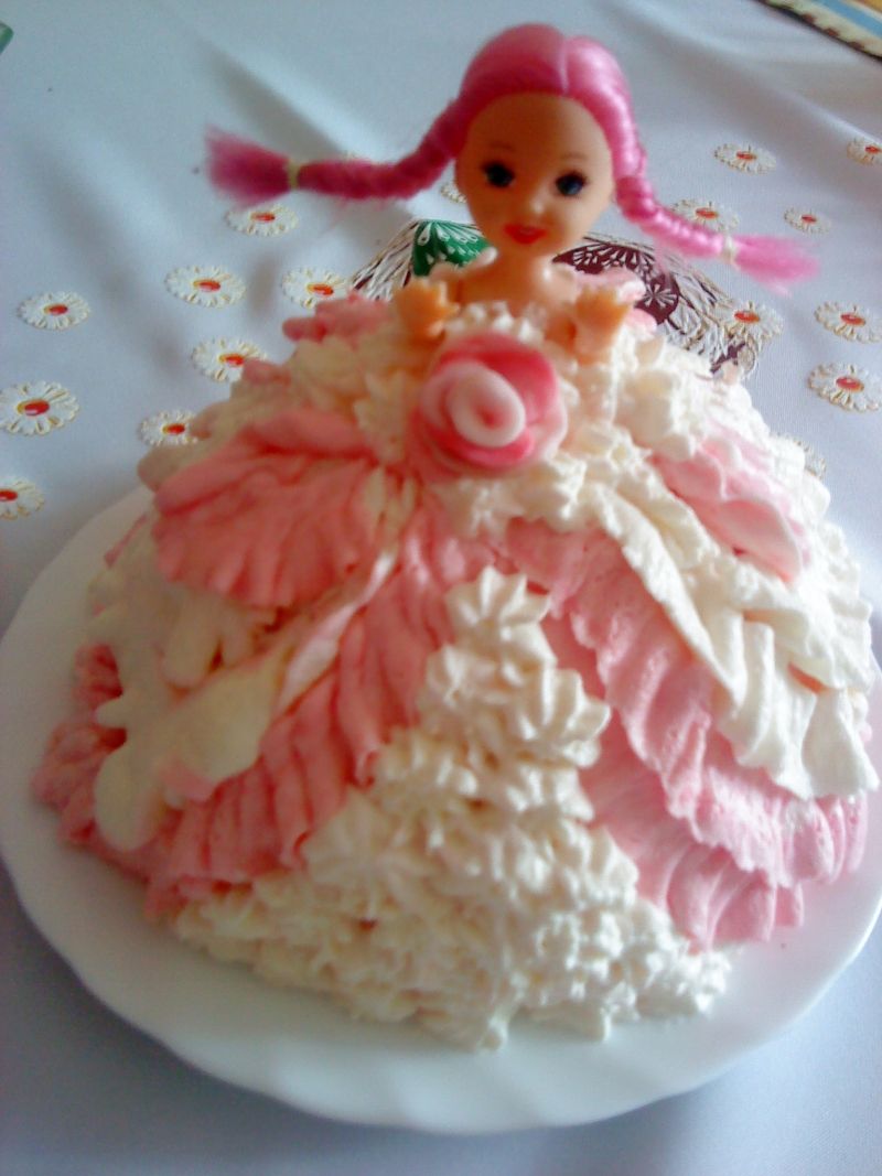 Torcik-słodka Barbie