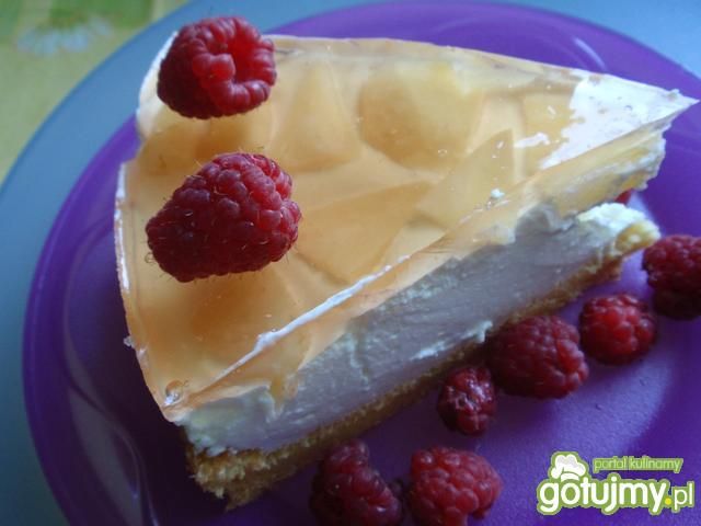 Torcik śmietankowo serowy