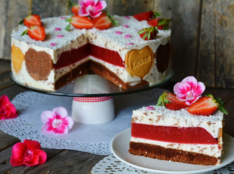 Torcik Truskawkowe marzenie