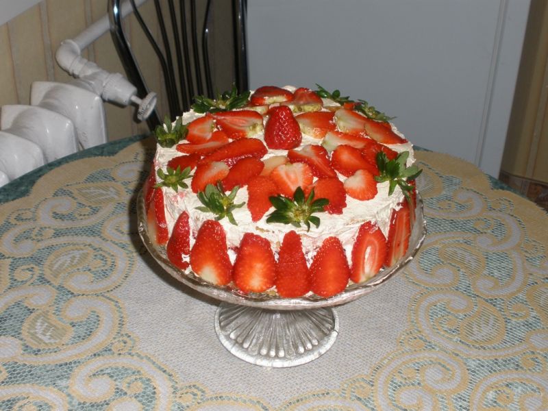 Torcik truskawkowy  Torcik truskawkowy