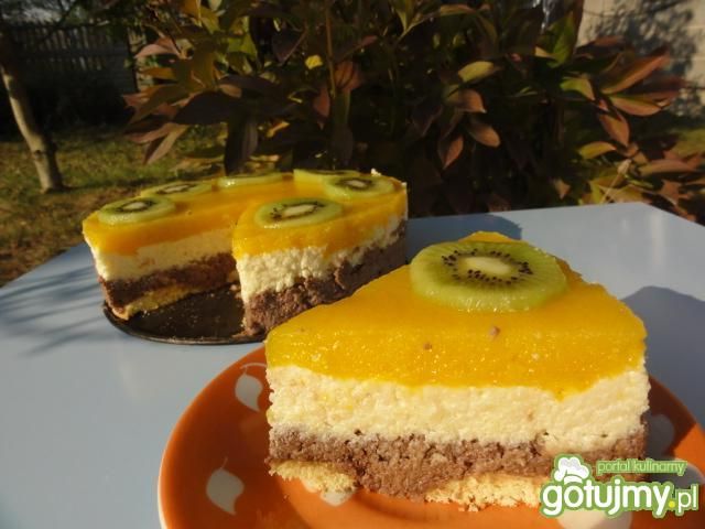 Torcik z kaszy manny.