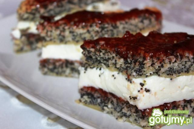 Torcik z konfitur i śmietany Torcik z konfitur i śmietany