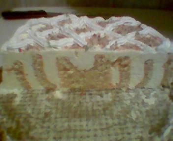 Torcik z kremem cytrynowym Torcik z kremem cytrynowym