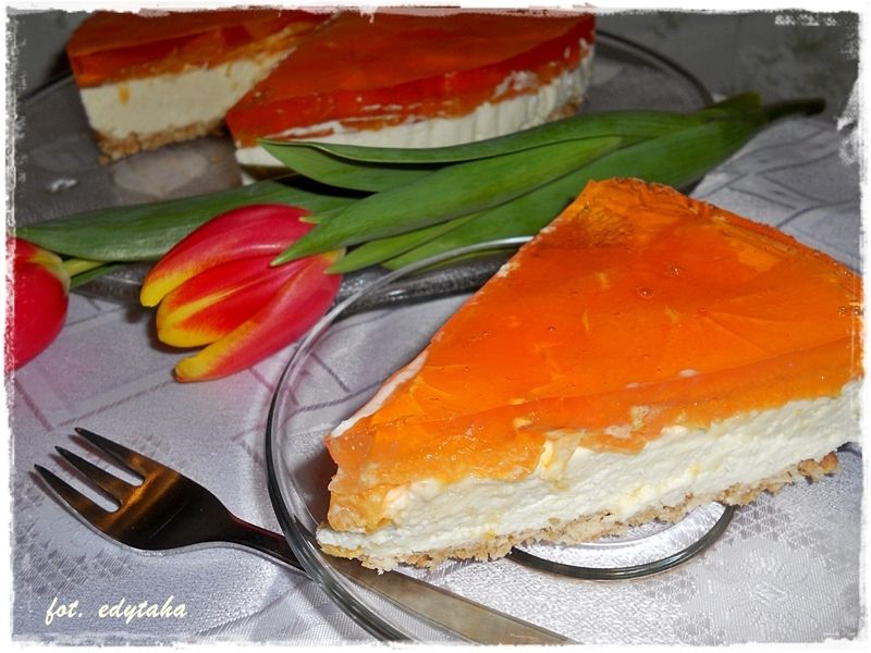 Torcik z mandarynkami