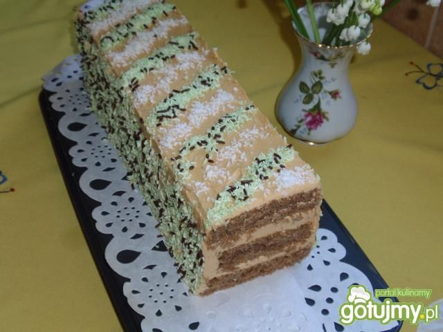 Torcik z masą krówkową Torcik z masą krówkową