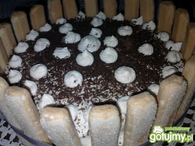 Torcik z masą serkową