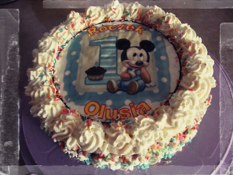 Torcik z Myszką Mickey Torcik z Myszką Mickey