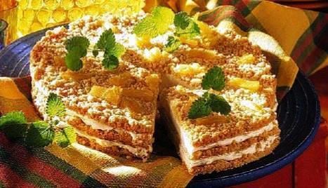 Tort ananasowy Tort ananasowy