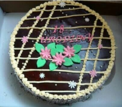 Tort cappuccino- rum