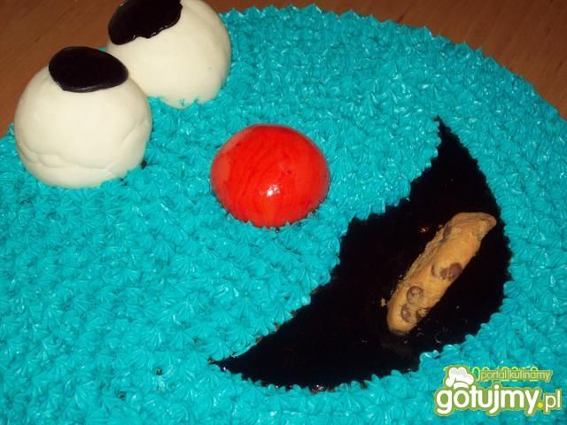 Tort cookie monster Tort cookie monster