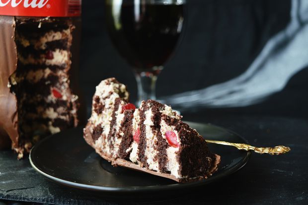 Tort czekoladowa butelka Tort czekoladowa butelka