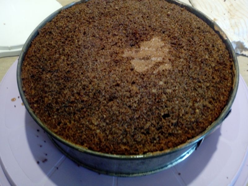 Tort ferrero orzechowo - czekoladowy