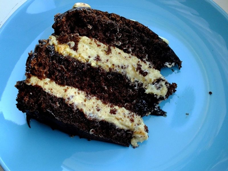 Tort inżyniera z orzeszków ziemnych Tort inżyniera z orzeszków ziemnych