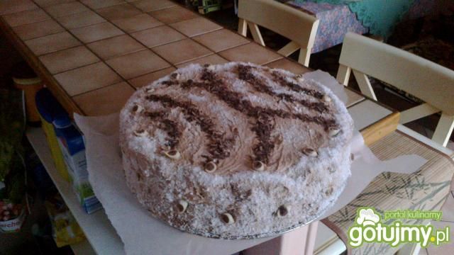 Tort kawowo-kokosow Tort kawowo-kokosow