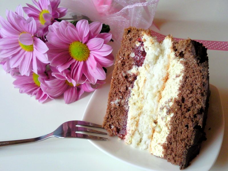 Tort Kokosowo - Śmietankowy