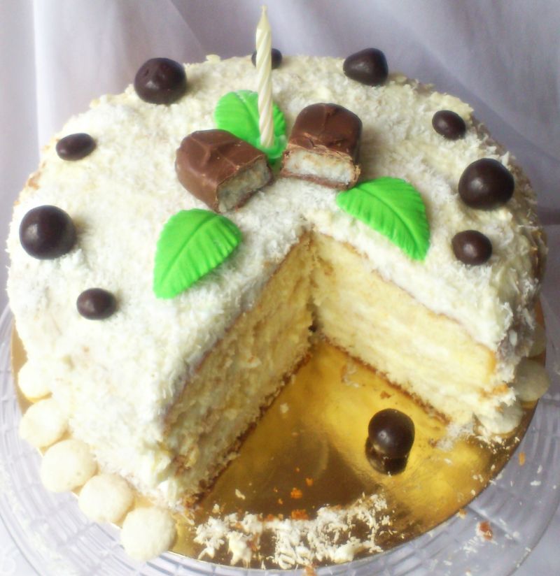 Tort kokosowy Malibu wg Di