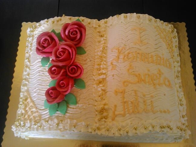 Tort komunijny książka  Tort komunijny książka