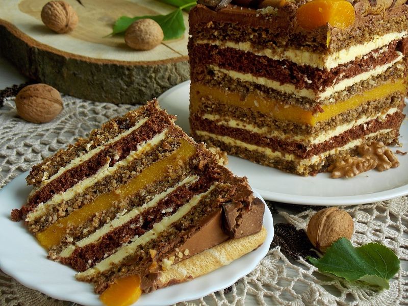 Tort Kora Orzechowa Tort Kora Orzechowa