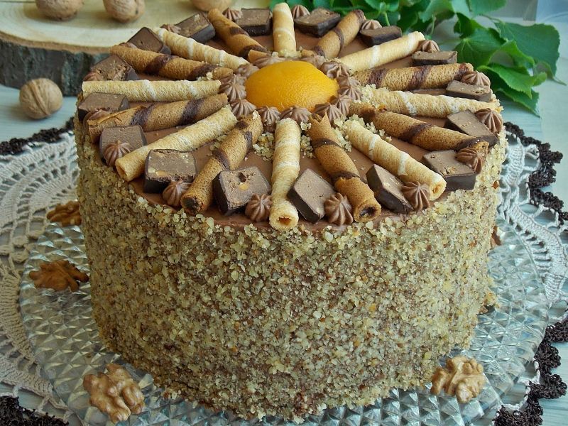 Tort Kora Orzechowa Tort Kora Orzechowa