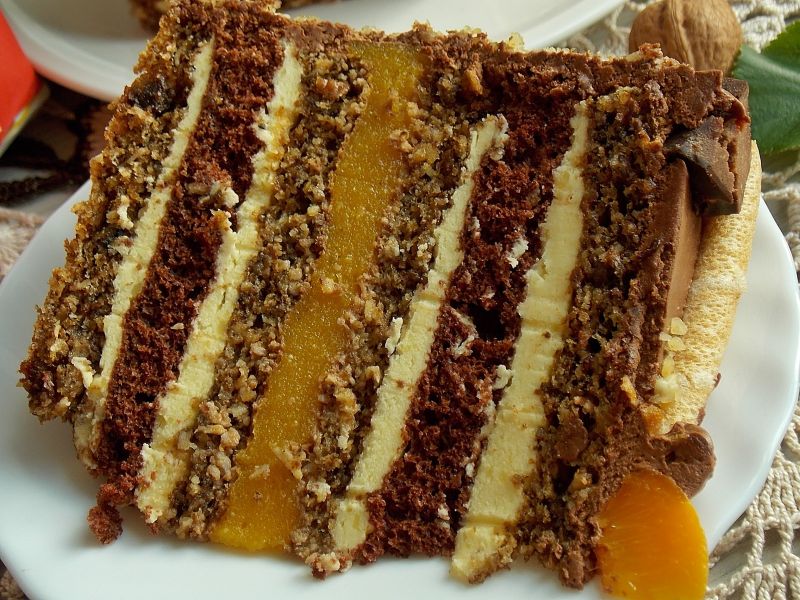 Tort Kora Orzechowa Tort Kora Orzechowa