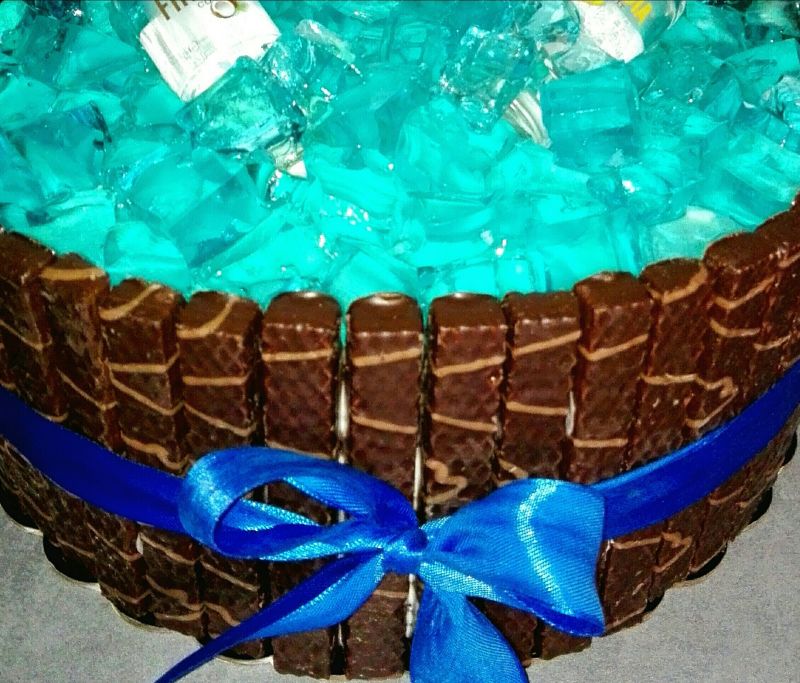 Tort kostki lodu Tort kostki lodu