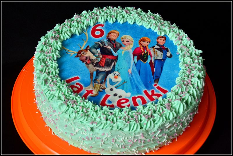 Tort „Kraina lodu” Tort „Kraina lodu”