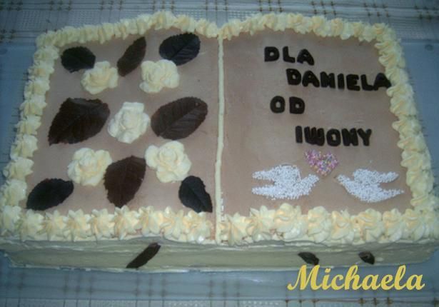 Tort książka  Tort książka