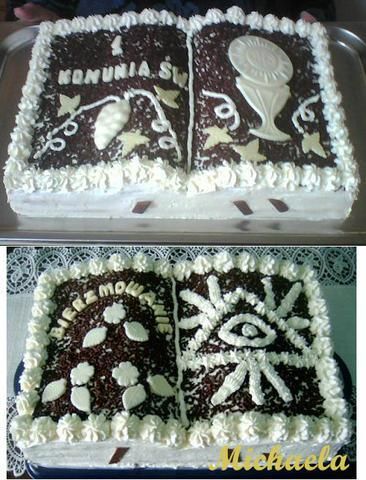 Tort książka - tiramisu Tort książka - tiramisu