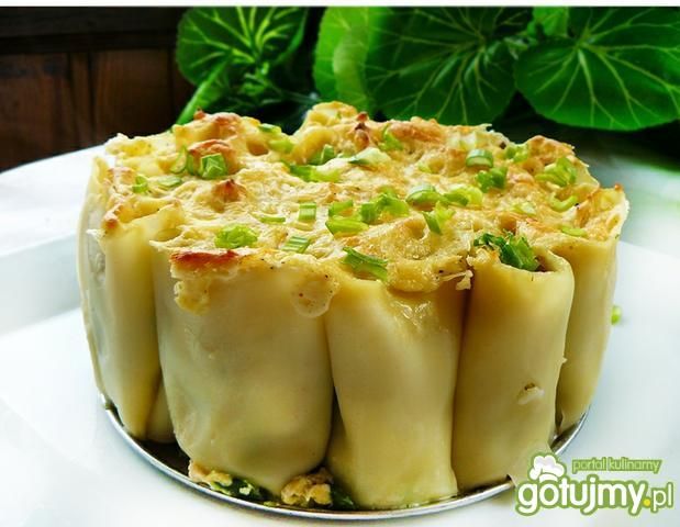 Tort makaronowy z kurczakiem