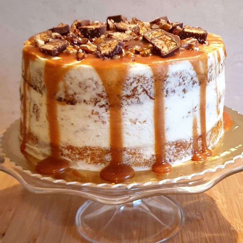 Tort marchewkowy z domowym karmelem  Tort marchewkowy z domowym karmelem