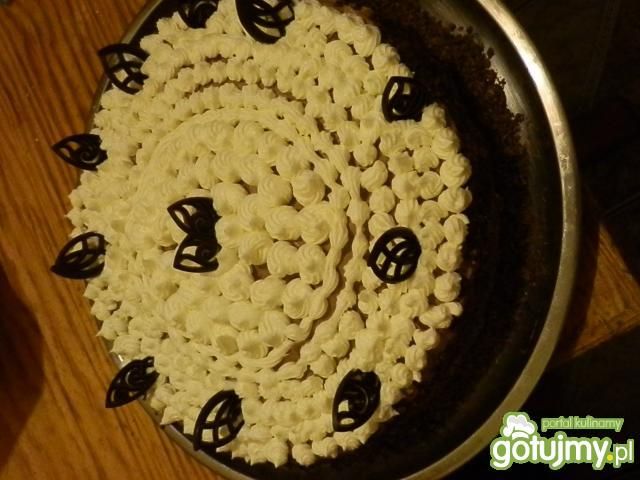 Tort mocno czekoladowy Tort mocno czekoladowy