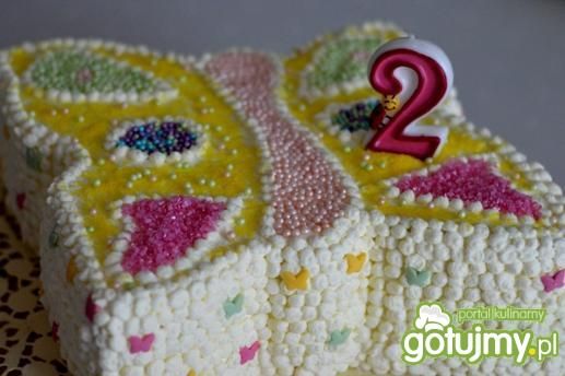 Tort motylek dla mojej Księżniczki