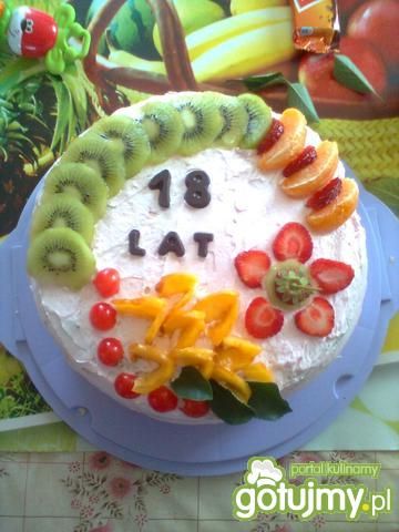 Tort na 18-te urodziny Tort na 18-te urodziny