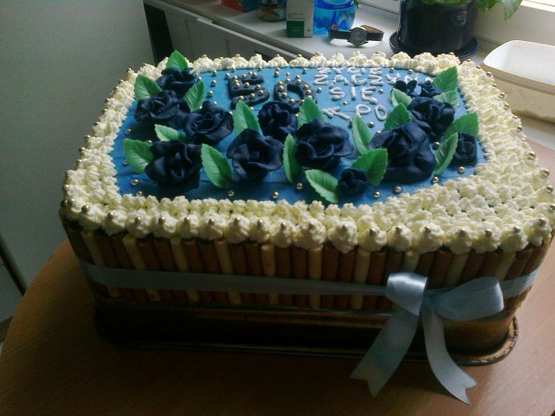 Tort na 50 - urodziny