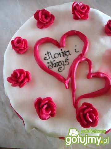 Tort na zaręczyny Tort na zaręczyny