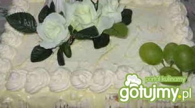 Tort orzechowo-kokosowy Tort orzechowo-kokosowy