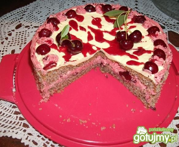 Tort orzechowo-wisniowy