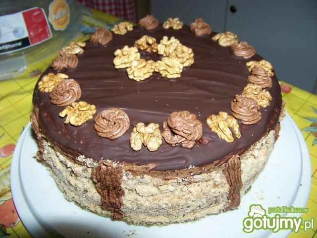 Tort orzechowy 5 Tort orzechowy 5