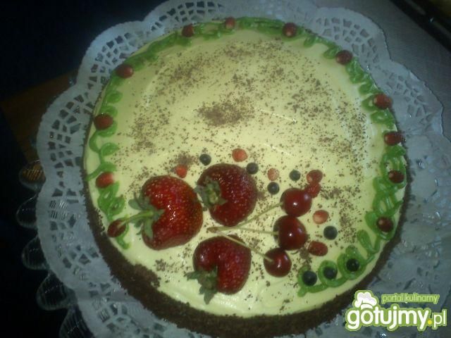 Tort owocowy dla teściowej Tort owocowy dla teściowej