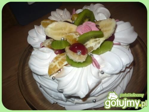 Tort Pawłowej z półproduktów Tort Pawłowej z półproduktów